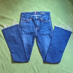 7 for all mankind A Pocket Bootcut Jean 27